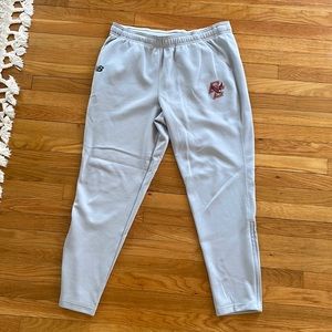 Boston College Sweatpants. Gray. Men size XL